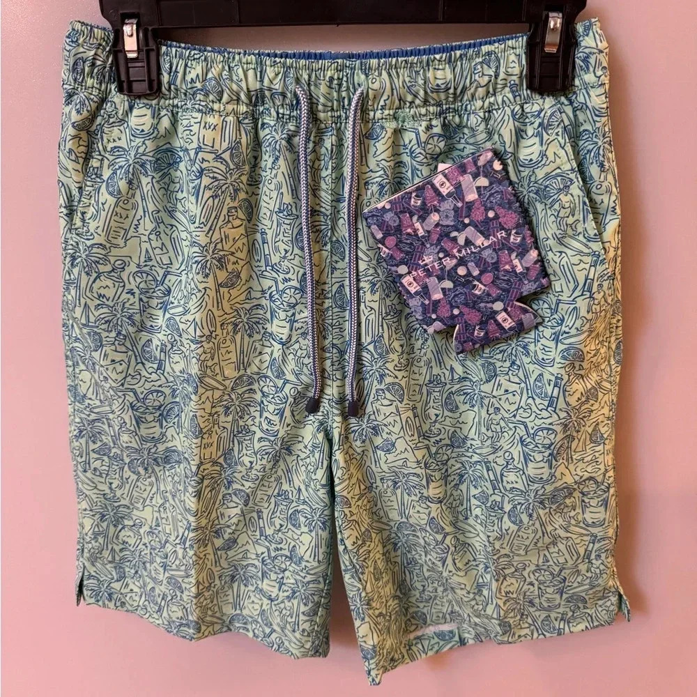 Peter Millar Long Island Ice Tea Swim Trunk Size Small - Picture 2 of 4